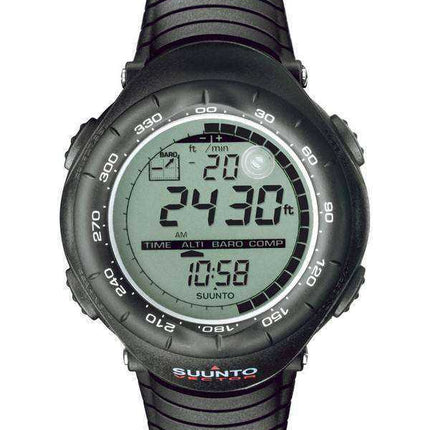 Orologio sportivo da esterno nero digitale SS010600110 di Suunto Vector