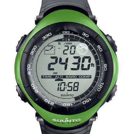 Orologio sportivo digitale all'aperto SS010600M10 di Suunto Vector Lime Green