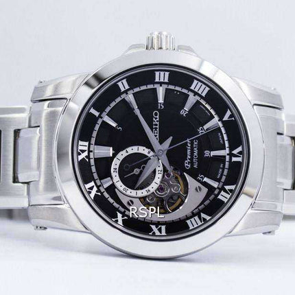 Seiko Premier Automatico a 24 rubini con cuore aperto Giappone Made SSA215 SSA215J1 SSA215J - Orologio da uomo