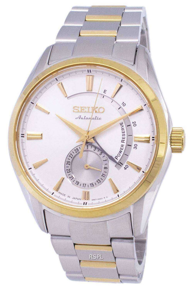 Seiko Presage Automatic Power Reserve Giappone Made SSA306 SSA306J1 SSA306J Orologio da uomo