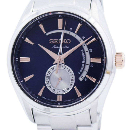 Seiko Presage Automatic Power Reserve Giappone Made SSA309 SSA309J1 SSA309J Orologio da uomo