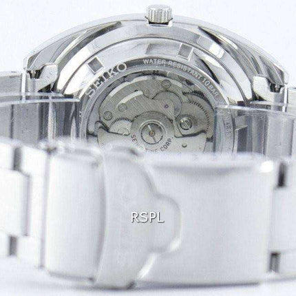 Orologio da uomo automatico Seiko 5 da 24 pollici con quadrante a cuore aperto SSA327 SSA327K1 SSA327K