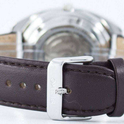 Orologio da uomo aperto Seiko 5 sport automatico 24 rubini con cuore aperto Giappone Orologio SSA333 SSA333J1 SSA333J fatto da S