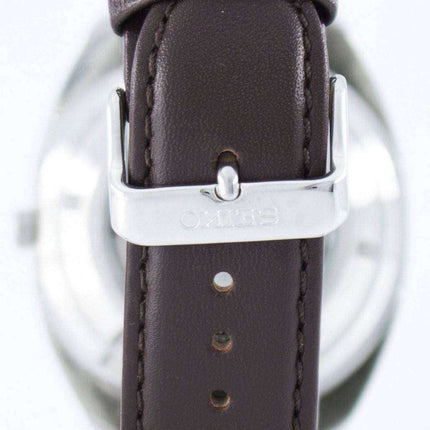 Orologio da uomo automatico Seiko 5 da 24 rubini con quadrante a cuore aperto SSA333 SSA333K1 SSA333K