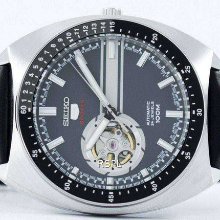 Orologio da uomo aperto Seiko 5 sport automatico 24 rubini con cuore aperto Giappone Orologio da uomo SSA335 SSA335J1 SSA335J re