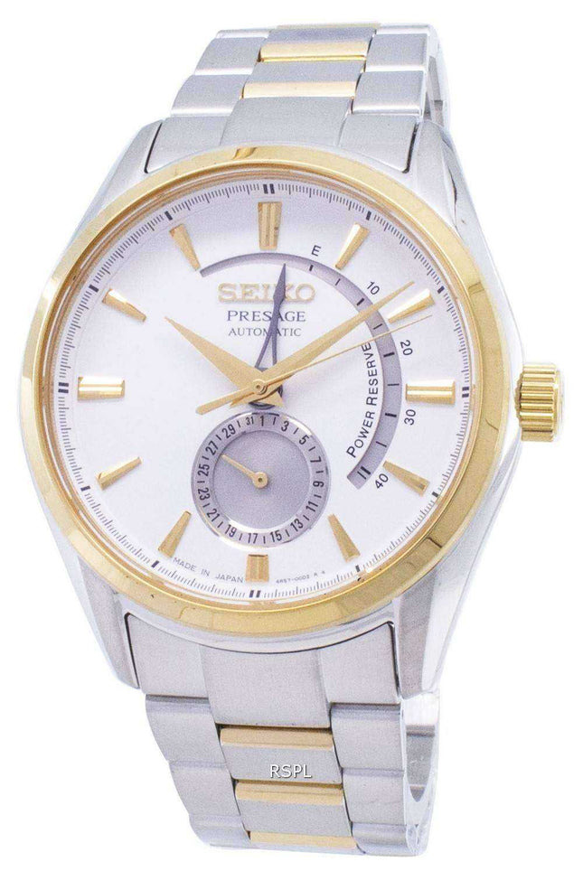Seiko Presage SSA352 SSA352J1 SSA352J Automatic Power Reserve Orologio da uomo Made in Giappone