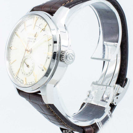 Orologio da uomo Seiko Presage Automatic SSA387J1 Power Reserve realizzato in Giappone