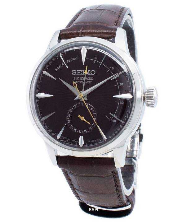 Orologio da uomo Seiko Presage Automatic SSA393J1 Power Reserve realizzato in Giappone