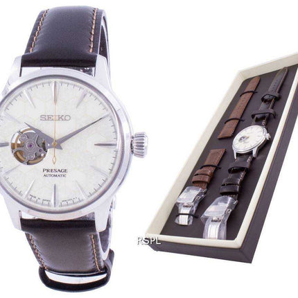 Seiko Presage Limited Edition Open Heart Automatic SSA409 SSA409J1 SSA409J con orologio da uomo con set regalo