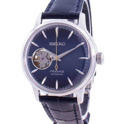 Orologio da donna Seiko Presage Automatic Cocktail Time Blue Moon SSA785 SSA785J1 SSA785J Open Heart, prodotto in Giappone, ricondizionato
