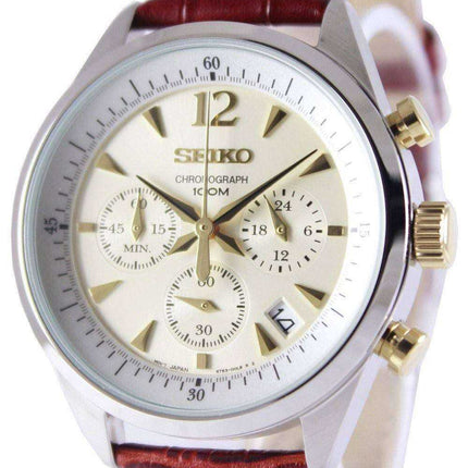 Orologio da uomo Seiko Chronograph Quartz 100M SSB069 SSB069P1 SSB069P
