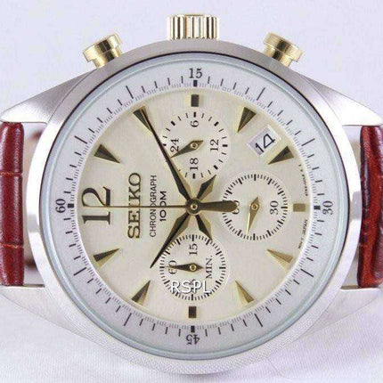 Orologio da uomo Seiko Chronograph Quartz 100M SSB069 SSB069P1 SSB069P