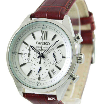 Orologio da uomo Seiko Chronograph 100M SSB157 SSB157P1 SSB157P