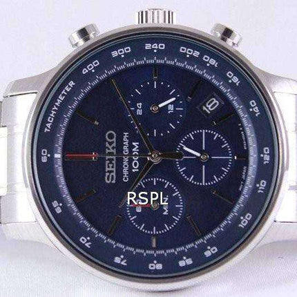 Orologio da uomo Seiko Chronograph Quartz Tachymeter SSB163 SSB163P1 SSB163P