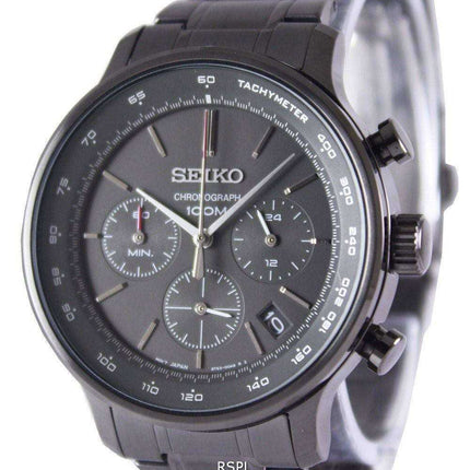 Orologio da uomo Seiko Chronograph Quartz Tachymeter SSB167P1 SSB167P