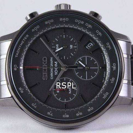Orologio da uomo Seiko Chronograph Quartz Tachymeter SSB167P1 SSB167P
