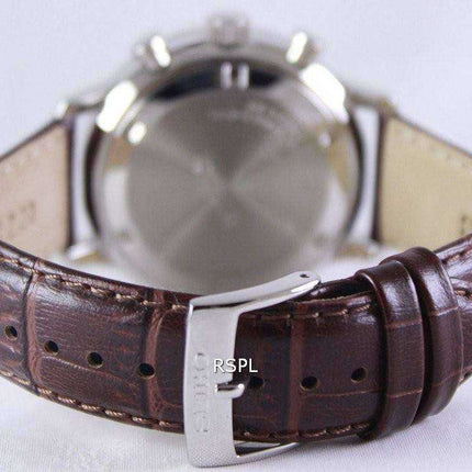 Orologio da uomo Seiko Chronograph Quartz Tachymeter SSB169 SSB169P1 SSB169P