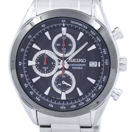 Orologio da uomo Seiko Chronograph Quartz Tachymeter SSB201 SSB201P1 SSB201P