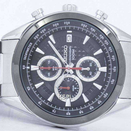 Orologio da uomo Seiko Chronograph Quartz Tachymeter SSB201 SSB201P1 SSB201P
