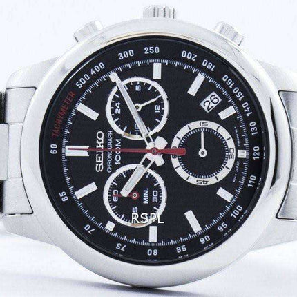 Orologio da uomo Seiko Sport cronografo al quarzo tachimetro SSB205 SSB205P1 SSB205P