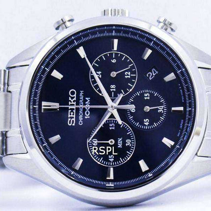 Orologio da uomo Seiko Quartz cronografo SSB223 SSB223P1 SSB223P