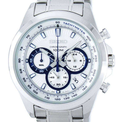 Orologio da uomo Seiko Chronograph Quartz Tachymeter SSB239 SSB239P1 SSB239P