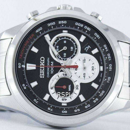 Orologio da uomo Seiko Chronograph Quartz Tachymeter SSB241 SSB241P1 SSB241P