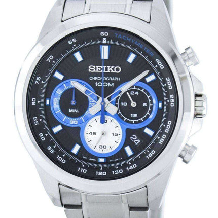 Orologio da uomo Seiko Chronograph Quartz Tachymeter SSB243 SSB243P1 SSB243P