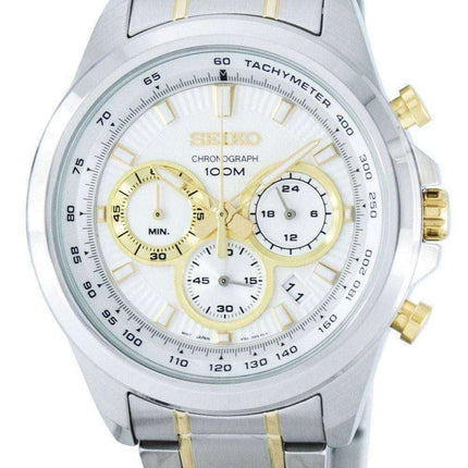 Orologio da uomo con cronografo al quarzo tachimetro SSB245 SSB245P1 SSB245P