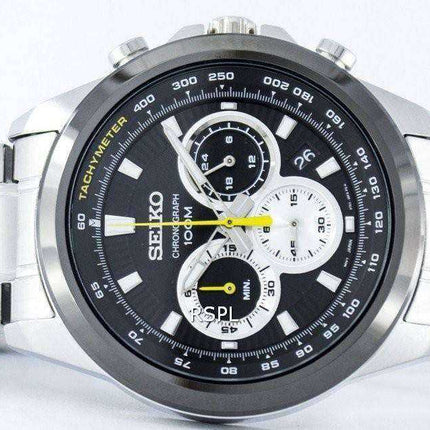 Orologio da uomo Seiko Chronograph Quartz Tachymeter SSB247 SSB247P1 SSB247P