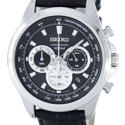 Orologio da uomo Seiko Chronograph Quartz Tachymeter SSB249 SSB249P1 SSB249P
