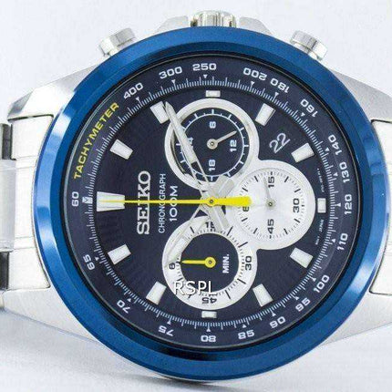 Orologio da uomo Seiko Chronograph Quartz Tachymeter SSB251 SSB251P1 SSB251P