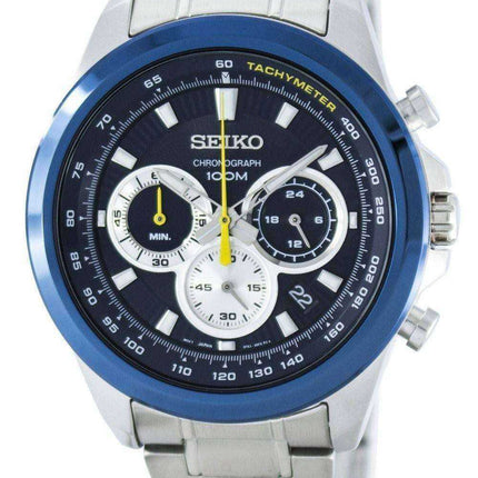 Orologio da uomo Seiko Chronograph Quartz Tachymeter SSB251 SSB251P1 SSB251P