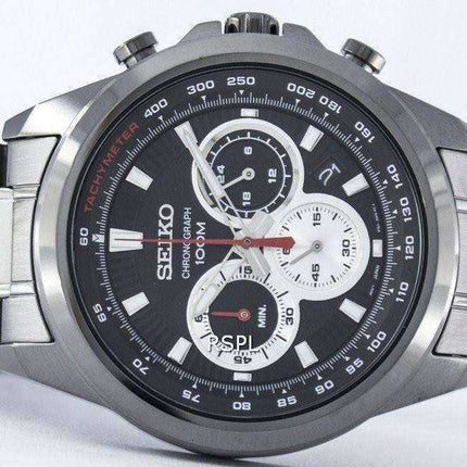 Orologio da uomo Seiko Chronograph Quartz Tachymeter SSB253 SSB253P1 SSB253P