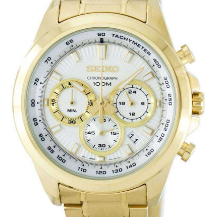 Orologio da uomo Seiko Chronograph Quartz Tachymeter SSB254 SSB254P1 SSB254P