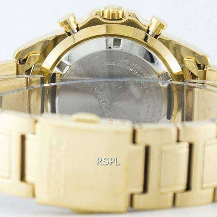 Orologio da uomo Seiko Chronograph Quartz Tachymeter SSB254 SSB254P1 SSB254P
