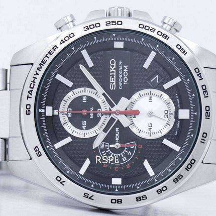 Orologio da uomo Seiko Chronograph Quartz Tachymeter SSB255 SSB255P1 SSB255P