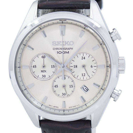 Orologio da uomo Seiko Classic Chronograph Quartz SSB293 SSB293P1 SSB293P
