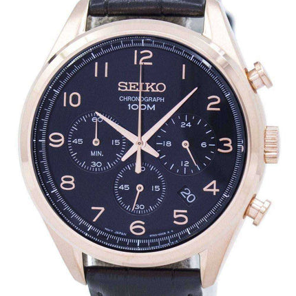 Orologio da uomo Seiko Classic con cronografo al quarzo SSB296 SSB296P1 SSB296P