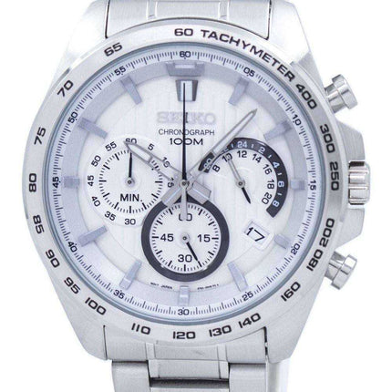 Orologio da uomo Seiko Chronograph Quartz Tachymeter SSB297 SSB297P1 SSB297P