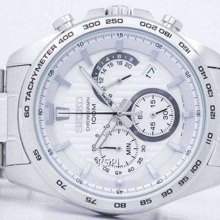 Orologio da uomo Seiko Chronograph Quartz Tachymeter SSB297 SSB297P1 SSB297P