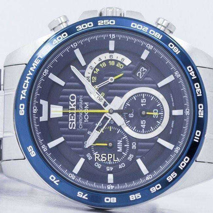 Orologio da uomo Seiko Chronograph Tachymeter Quartz SSB301 SSB301P1 SSB301P