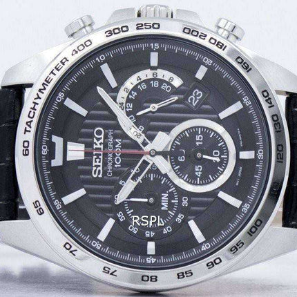 Orologio da uomo Seiko Chronograph Quartz Tachymeter SSB305 SSB305P1 SSB305P