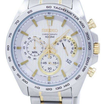Orologio da uomo Seiko Chronograph Quartz Tachymeter SSB309 SSB309P1 SSB309P