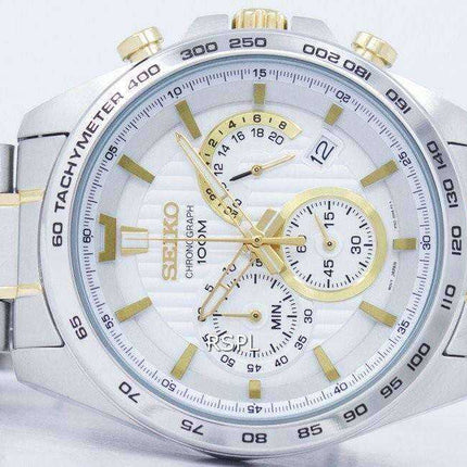 Orologio da uomo Seiko Chronograph Quartz Tachymeter SSB309 SSB309P1 SSB309P