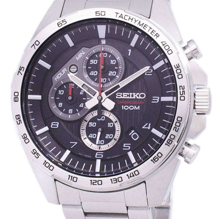 Orologio da uomo Seiko Cronografo Tachimetro Quarzo SSB319 SSB319P1 SSB319P ricondizionato