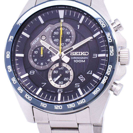 Orologio da uomo Seiko Motosportz cronografo al quarzo SSB321 SSB321P1 SSB321P