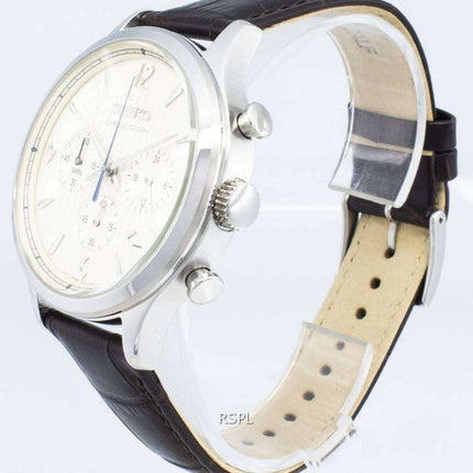Orologio da uomo al quarzo analogico Seiko Cronografo SSB341P SSB341P1 SSB341 ricondizionato