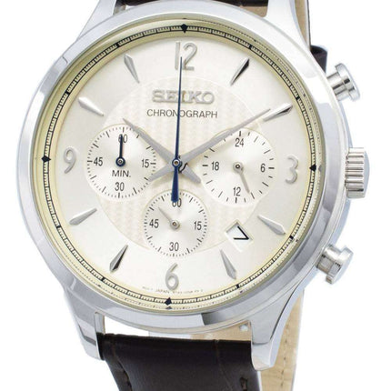 Orologio da uomo al quarzo analogico Seiko Cronografo SSB341P SSB341P1 SSB341 ricondizionato