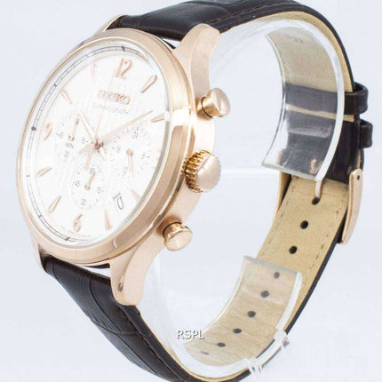 Orologio da uomo al quarzo analogico Seiko Chronograph SSB342P SSB342P1 SSB342